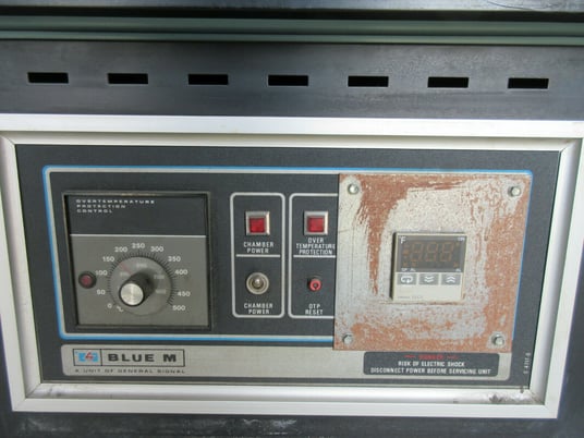 20" width x 18" D x 20" H Blue M #DC-3029, 650 Degrees Fahrenheit, 208-240 VAC, 10-12 Amps., 3-phase - Image 5