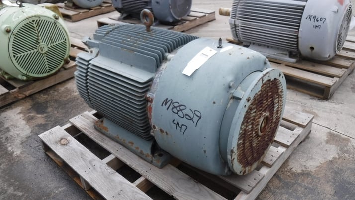250 HP 3600 RPM General Electric, Frame 447TS, TEFC BB, 2300 Volts - Image 2