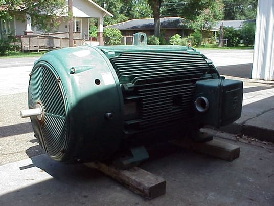 350 HP 1200 RPM U.S. Motors, Frame 5809S, TEFC BB, 2300 Volts - Image 2