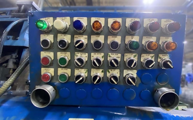 Barber-Colman #14-30, horizontal heavy duty gear hobber, 14" dia., 3.5 DP, 1970 - Image 5