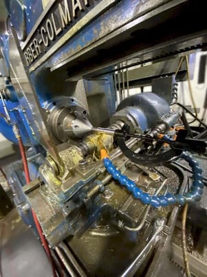 Barber-Colman #14-30, horizontal heavy duty gear hobber, 14" dia., 3.5 DP, 1970 - Image 8