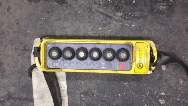 15 Ton, Detroit, 35' Span, 36' lift, radio, VFD All, 1997, 2010 controls #1899 - Image 5