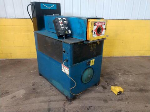 3" Eagle #I/O, hydraulic end forming machine, 10 HP, foot pedal - Image 1