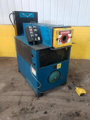 3" Eagle #I/O, hydraulic end forming machine, 10 HP, foot pedal - Image 2