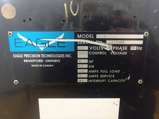 3" Eagle #I/O, hydraulic end forming machine, 10 HP, foot pedal - Image 3