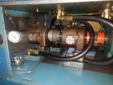 3" Eagle #I/O, hydraulic end forming machine, 10 HP, foot pedal - Image 8