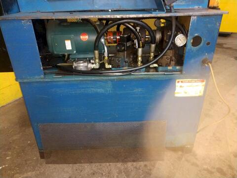 3" Eagle #I/O, hydraulic end forming machine, 10 HP, foot pedal - Image 9