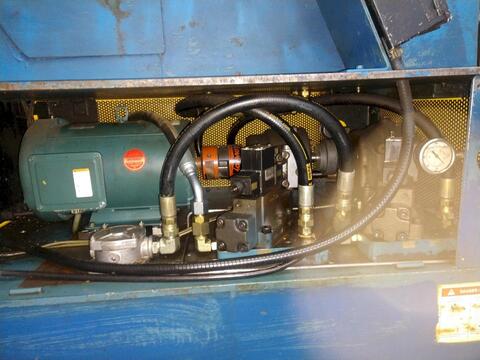 3" Eagle #I/O, hydraulic end forming machine, 10 HP, foot pedal - Image 10