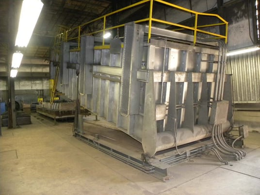 Sauder Auto Tilt Car Bottom Furnace, Electric 1400&deg;F, 8' W x 30' L x 4' H, - Image 4