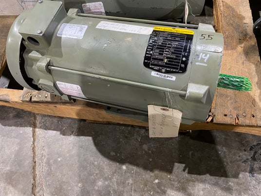 2 HP 1750 RPM Baldor, Frame 145TC 180 Volts - Image 1