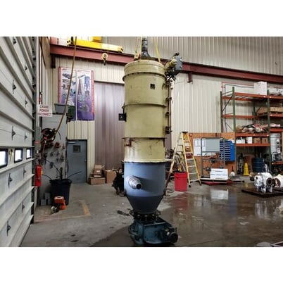 420 cfm Smoot Co., dust collector w/ rotary airlock valve, #16621 - Image 3