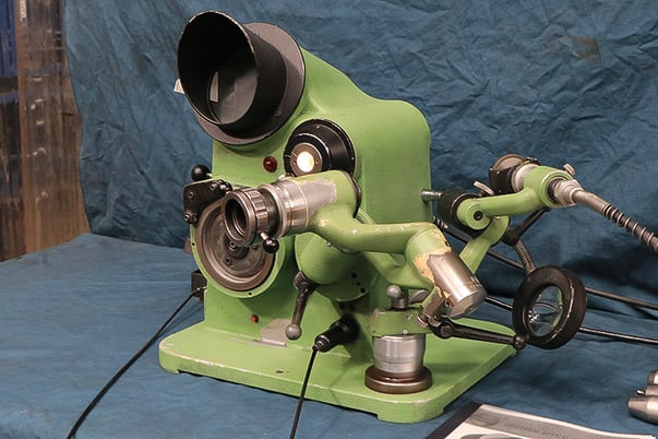 .0135" to 1" Optima, 1" diameter, universal optical scope, tooling drill grinder, 1990 - Image 3