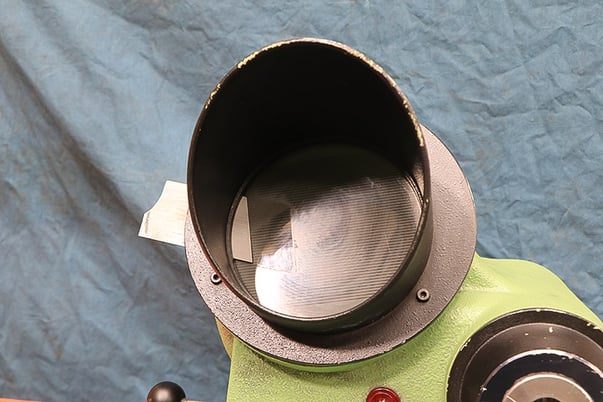 .0135" to 1" Optima, 1" diameter, universal optical scope, tooling drill grinder, 1990 - Image 4