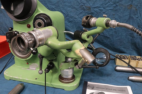 .0135" to 1" Optima, 1" diameter, universal optical scope, tooling drill grinder, 1990 - Image 5