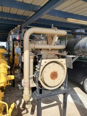280 HP @ 2100 RPM, Cummins #L-10, Natural gas engine, S/N #60420253 - Image 1