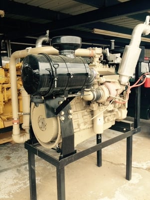 280 HP @ 2100 RPM, Cummins #L-10, Natural gas engine, S/N #60420253 - Image 6