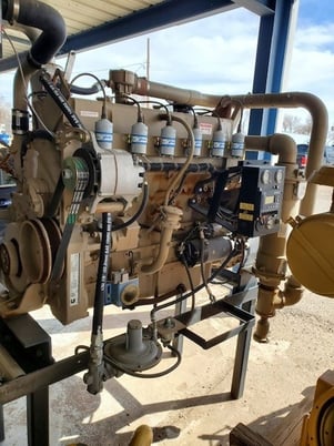 280 HP @ 2100 RPM, Cummins #L-10, Natural gas engine, S/N #60420253 - Image 7