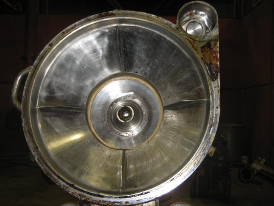 Vegetable oil polisher, Alfa-Laval #B-214C, 18000 GPH, 24" bowl diameter, 4100 RPM (2 available) - Image 6