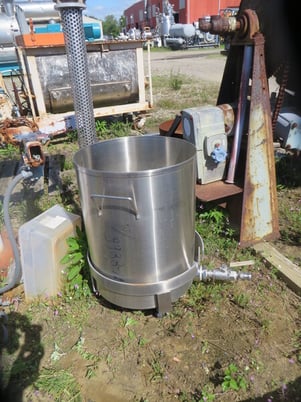 Morehouse Cowles #VHLM5, Stainless Steel dissolver, 5 HP, 3600 RPM, air over oil lift - Image 4