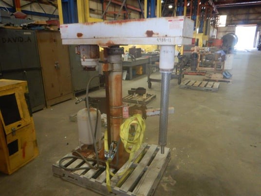 Morehouse Cowles #VHLM5, Stainless Steel dissolver, 5 HP, 3600 RPM, air over oil lift - Image 6
