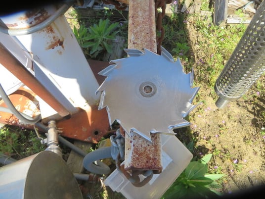 Morehouse Cowles #VHLM5, Stainless Steel dissolver, 5 HP, 3600 RPM, air over oil lift - Image 7