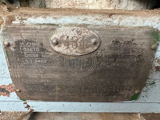 1 gallon Baker #50670, sigma blade mixer, vacuum cover, no motor - Image 9