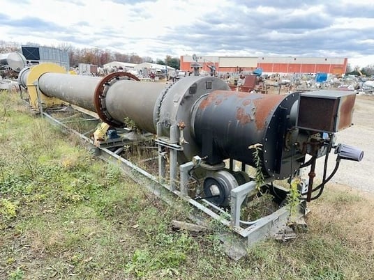 2.5' x 36' Louisville Dryer Co., Stainless Steel rotary dryer, 5 HP, s/n CD-1180, 2016 - Image 9