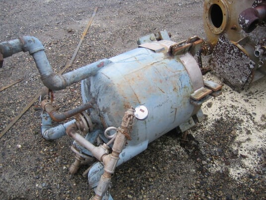 Niagara, pressure leaf filter, 24" dia. x 20" straight side, 75 psi, on 3 legs w/wheels - Image 2