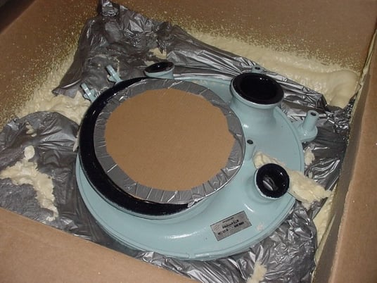 Pfaudler, reglassed 24" main cover, 12" x 16" manuway opening, 4- 1/2" drive nozzle - Image 1