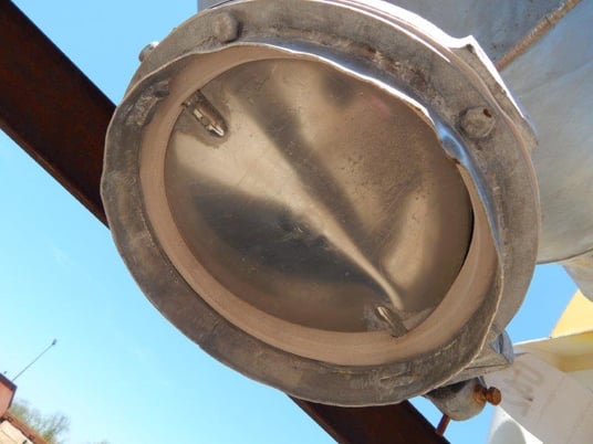 40 cu.ft. Patterson, Stainless Steel twin shell dry V-blender w/bar, 50 HP - Image 6