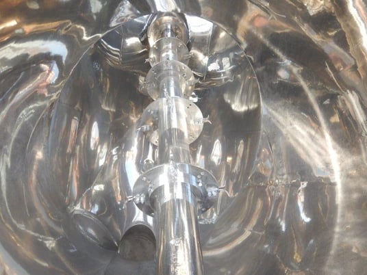 40 cu.ft. Patterson, Stainless Steel twin shell dry V-blender w/bar, 50 HP - Image 7