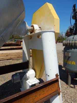 40 cu.ft. Patterson, Stainless Steel twin shell dry V-blender w/bar, 50 HP - Image 9