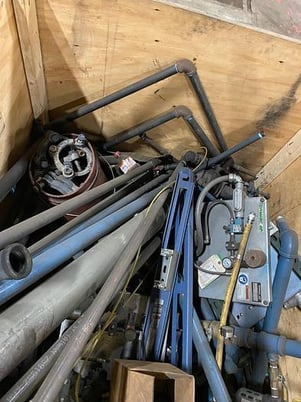 Sand Transporter, Dynamic Air, mini-pusher model for dry material, PLC, box w/accessories - Image 3