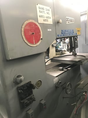 40" x 15" Pehaka #USF10.R, vertical bandsaw - Image 1
