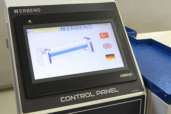 Erbend #MFC, industrial folding machine, 6.3" clamping beam stroke w/vert movement - Image 5