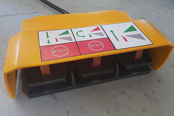 Erbend #MFC, industrial folding machine, 6.3" clamping beam stroke w/vert movement - Image 8