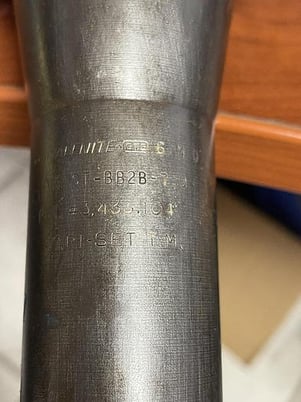 Valenite #V50CT-BB2B-750, boring bar, Cat 50 vari-set boring bar, #104526 - Image 3