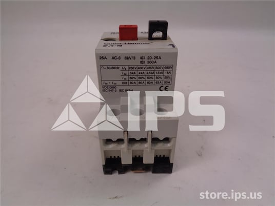 25 Amps Ch Series A1 Type A302 Manual Motor Protector - Image 1