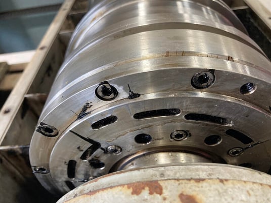 Sharples #P600, decanter centrifuge pilot unit, 6" x 14" bowl, 5 HP motor - Image 9