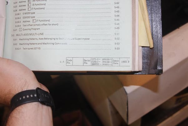 Citizen #E32, CNC screw machine, chip conveyor, live Tools