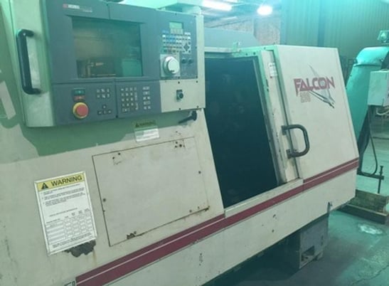 Cincinnati Falcon #200-ERL, CNC Lathe, 20.8" swing, 8.25" chuck, 2.6" bar, 9.84" turning dia., Acramatic 2100 - Image 1