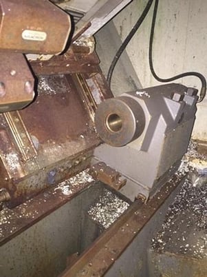Cincinnati Falcon #200-ERL, CNC Lathe, 20.8" swing, 8.25" chuck, 2.6" bar, 9.84" turning dia., Acramatic 2100 - Image 5