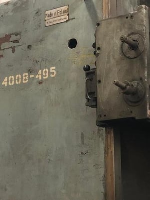 43" Dabrowska #KNA-110/135B, vertical turret lathe, made in Poland, S/N 0282-7333 - Image 4