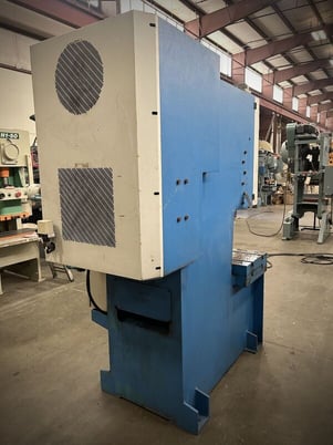 88 Ton, Knuth #KEX80, C-frame, 4" stroke, 15.35" Shut Height, 33.86" LR x 21.26" front back, 54 SPM - Image 6