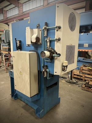 88 Ton, Knuth #KEX80, C-frame, 4" stroke, 15.35" Shut Height, 33.86" LR x 21.26" front back, 54 SPM - Image 8