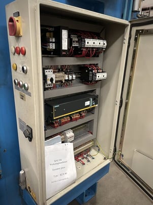 88 Ton, Knuth #KEX80, C-frame, 4" stroke, 15.35" Shut Height, 33.86" LR x 21.26" front back, 54 SPM - Image 9