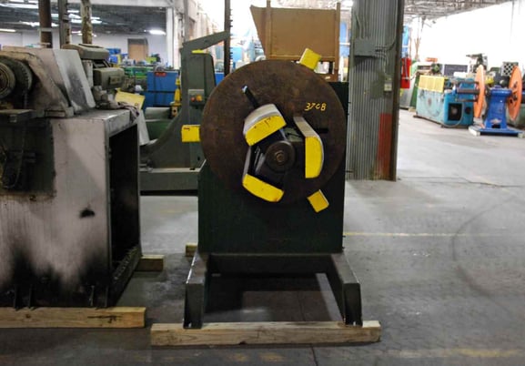 6000 lb. American Steel Line #1000, single uncoiler, 30" width, 48" outside dimensions, 16"-20" ID, 3-arm - Image 5