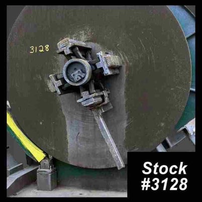 5000 lb. Guild #UC-1518-10, double sliding uncoiler, 12" width, 60" outside dimensions, 16"-20" ID, air brakes - Image 1