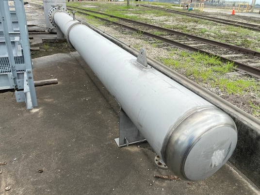 440 sq.ft., 150 psi/fv, Ward Tank & Heat Exchanger Corp, unused surplus heat exchanger; nb: 4647; sn: - Image 2