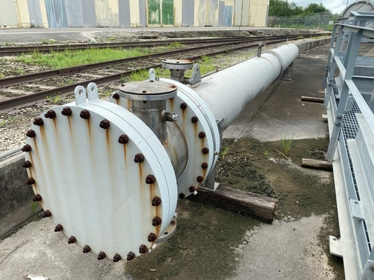 440 sq.ft., 150 psi/fv, Ward Tank & Heat Exchanger Corp, unused surplus heat exchanger; nb: 4647; sn: - Image 4